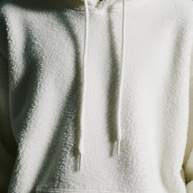 Tissu sweat anti-rides imitation coton