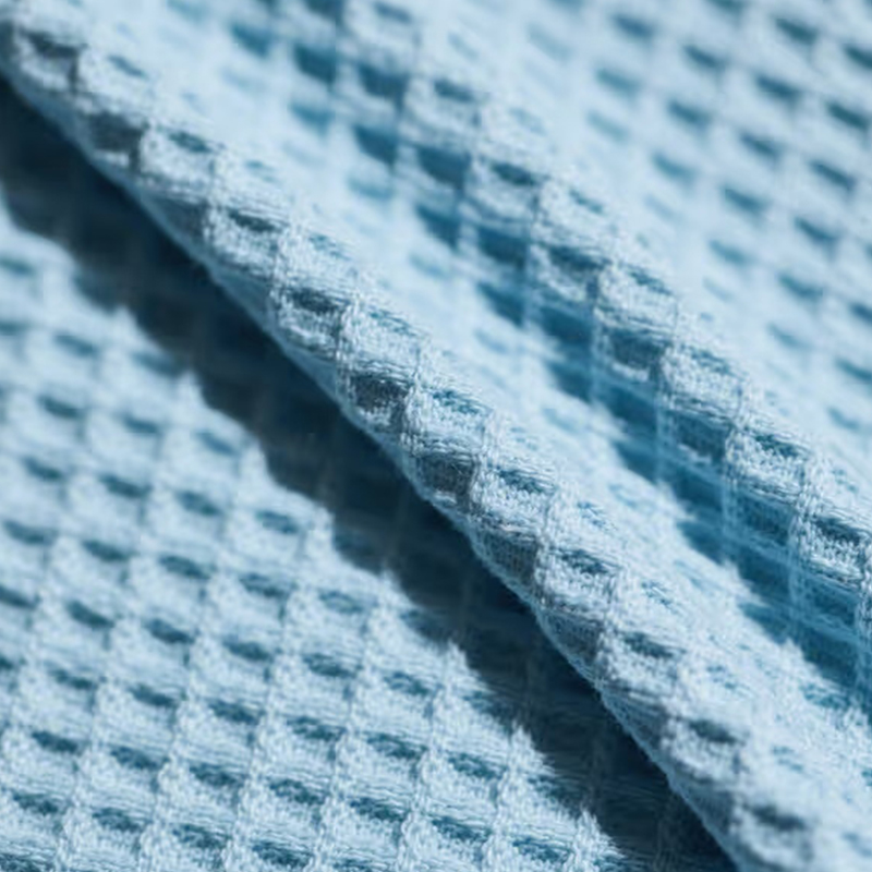 Tissus confort en maille gaufrée
